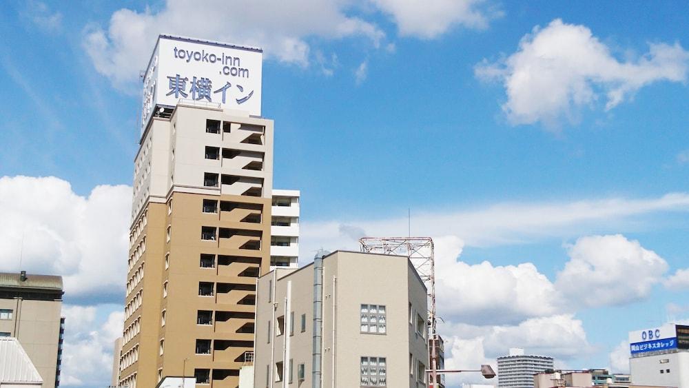 Toyoko Inn Okayama-Eki Nishiguchi Hiroba Buitenkant foto